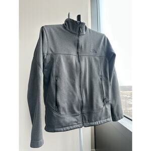 THE NORTH FACE Windwall Gray Polyester Men's Jacket Sz Small